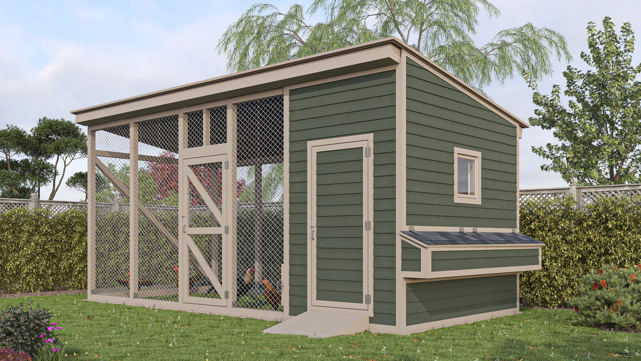 Diy Chicken Coop Plans For 20 Chickens