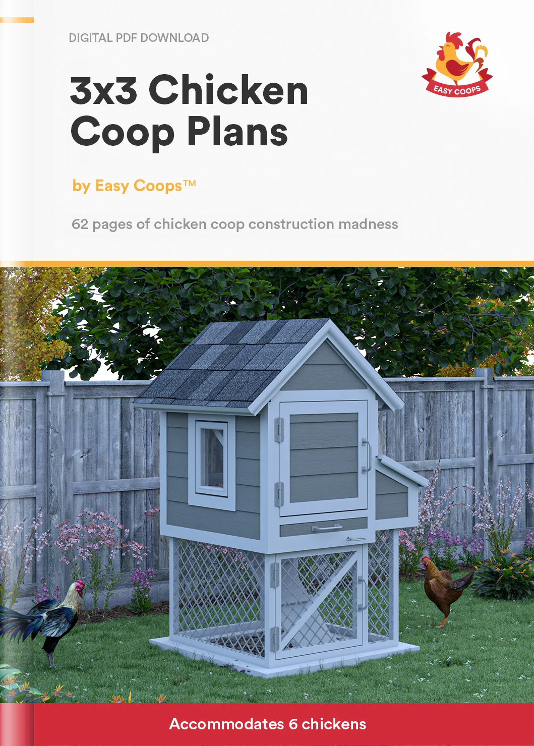 3x3 chicken coop