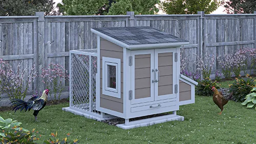 3x5 chicken coop and run