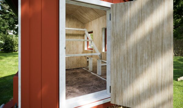 Farmhouse Chicken Coop Interior Design
