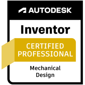 certified Autodesk Inventor professionals