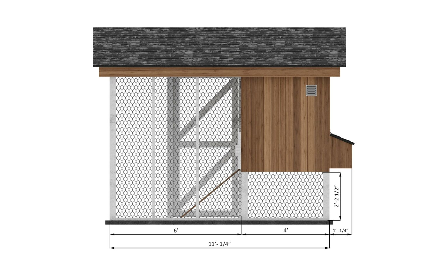 6x10 Elevated Chicken Coop Plans For 8 Chickens Easy Coops™