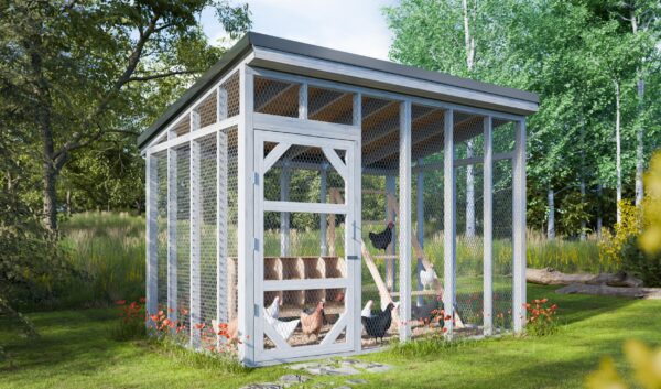  8x12 Chicken Run Plans