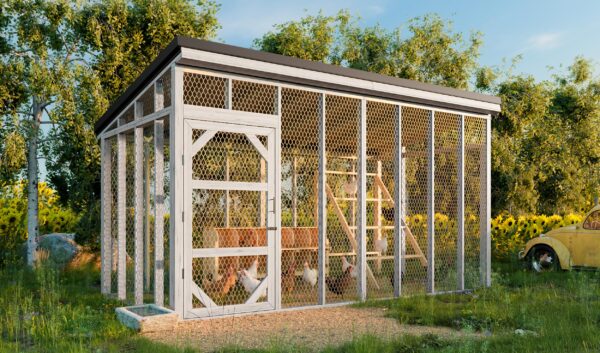 8x16 Chicken Run Plans