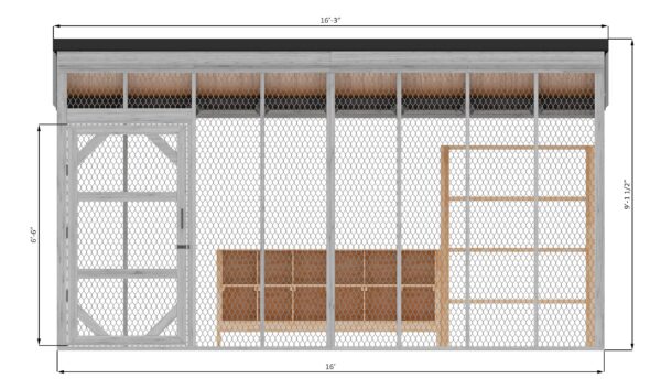 8x16-walk-in-chicken-run-front-side-dimensions